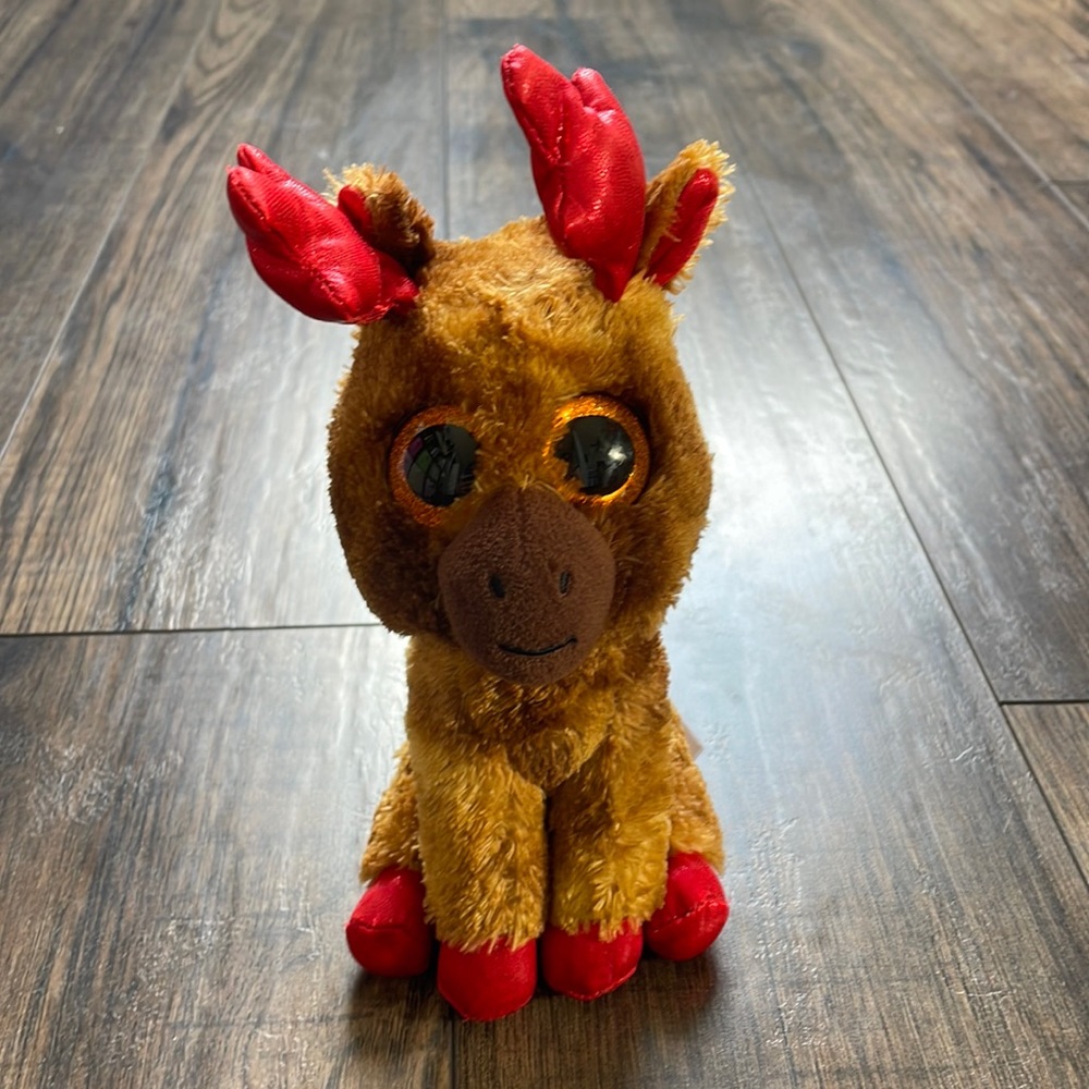 3/$15 Ty Beanie Reindeer